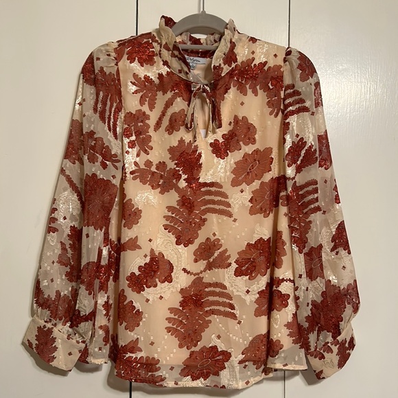 Harmoniously Together Square Neck Blouse - Polagram
